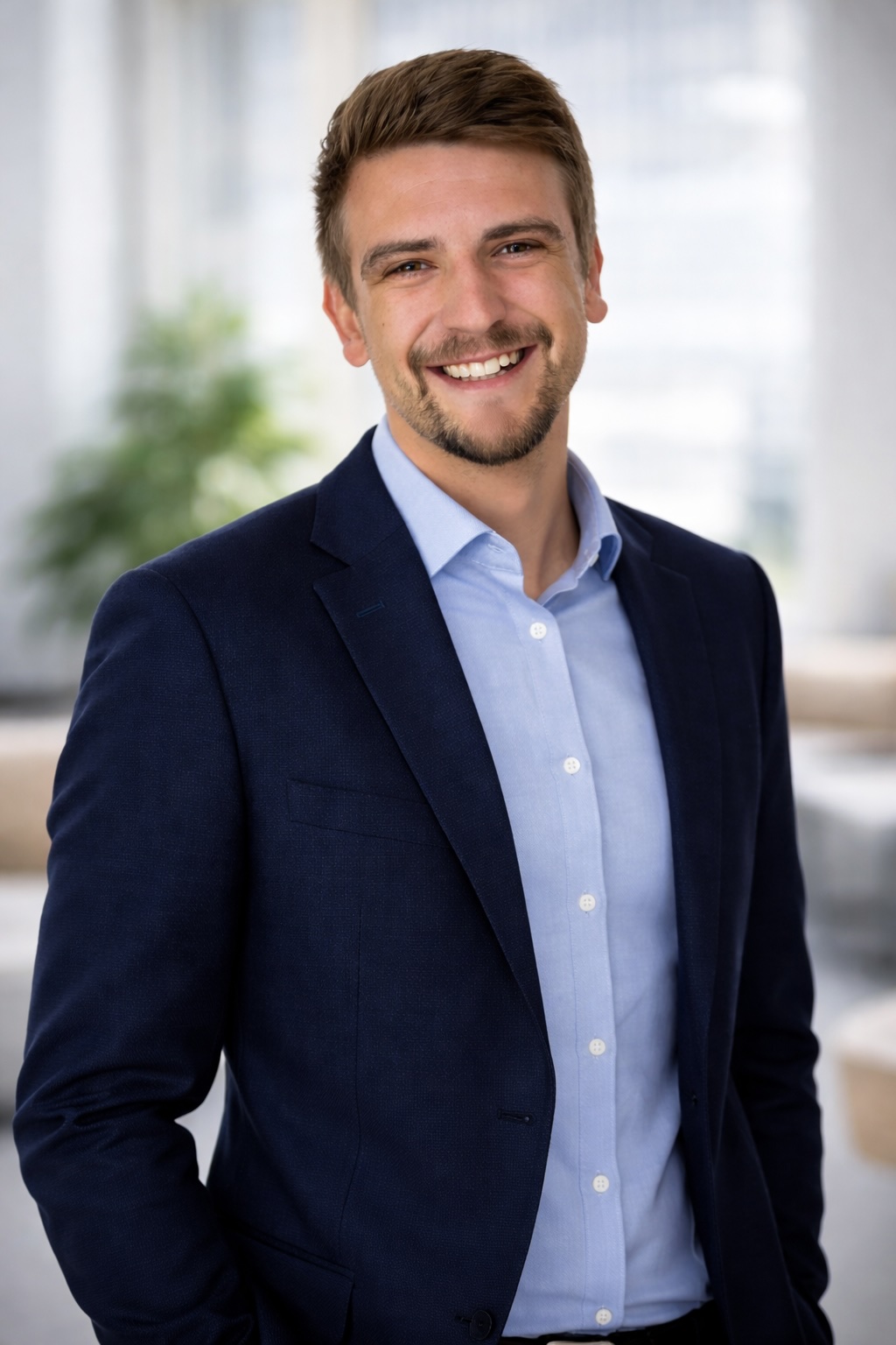 Timon Rickert, Gründer und Geschäftsführer von Pflegedienst Lotus